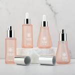 Customized PETG Lotion Serum Bottle Packaging 50ml Hot Stamping