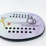 PU Beach Tennis Paddles 12K Carbon Customized Beach Ball Racket
