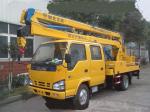 Isuzu Aerial Work Platform Truck Max Lifting Height 16 Meter Forward 620mm