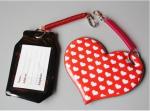 Different Size Multi Shape PVC Luggage Tag For Business Cards