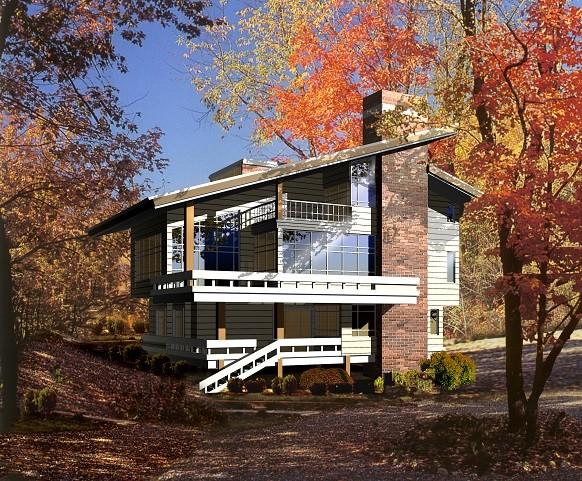 Steel Prefabricated Prefab Villa ，Luxury Architectural Prefab Homes AS/NZS/USA