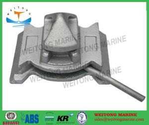 Quality Casting Steel Container Lashing Equipment 500KN Tension With Dovetail Twistlock wholesale