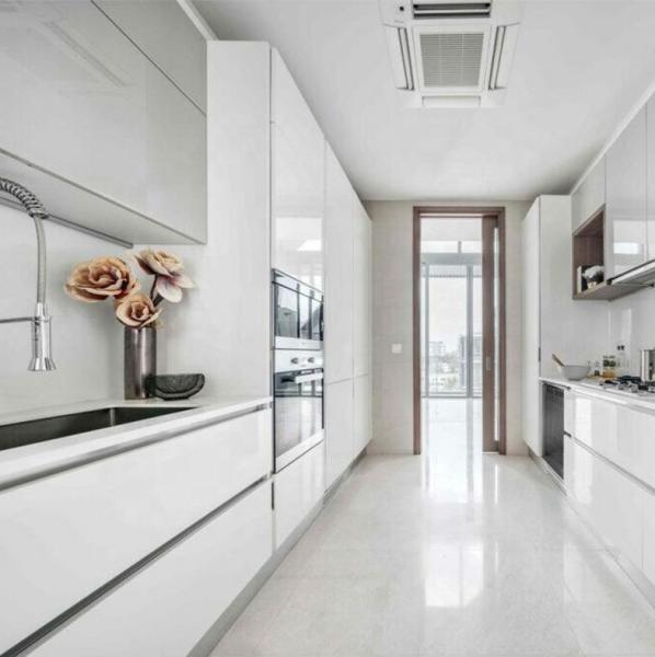 European Style Kitchen Cabinet Latest Perfect Workmanship Lacquer Surface