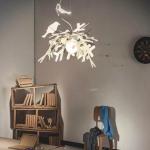 Italian Bird Nest Chandelier Dining Room Bedroom Decoration Slamp Luis