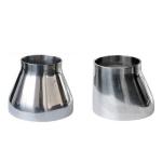 Eccentric Sanitary Concentric Reducer Fittings , Threaded Sanitary Tri Clamp