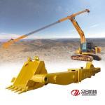 Working Condition Narrow Deep Digging Construction Project Excavator Telescopic