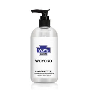 Quality Antibacterial Liquid Hand Sanitizer Spray With Pump 500ml / 100ml wholesale