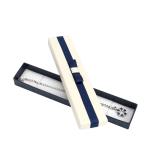 Luxury Packing Fancy Jewelry Box With Bowknot Customized PU Leather