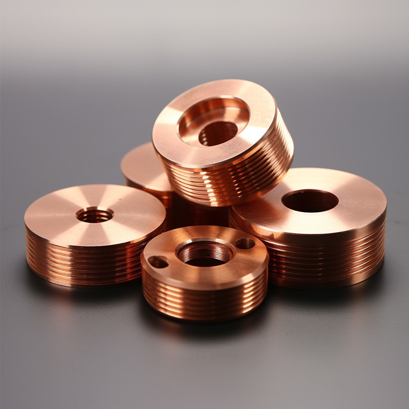 Comprehensive CNC Precise Parts Polish Machining Turning Copper Parts