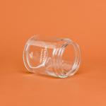 Long Straight Cylinder Cosmetic Glass Jar 100g Capsule Canning Container