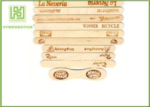 Quality 100% Birch Wood Caramel Apple Sticks , Taste - Free Big Lollipop Sticks wholesale