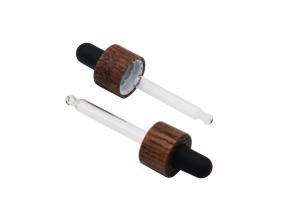 Quality Leakproof 18/410 Bamboo Oil Dropper Recyclable Plastic Closure wholesale