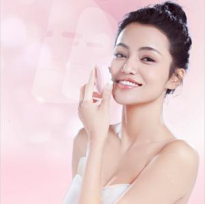 Quality Nutrition Absorption EMS Microcurrent Silicone Face Cleansing Brush wholesale