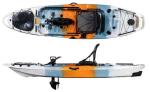 LLDPE Material Seat Pedal Small Fishing Kayak 10FT For Adults , Long Life