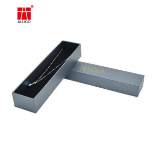Quality BSCI Necklace Cardboard Jewelry Gift Box Pantone Printing wholesale