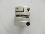 Spline Aluminum Flexible Coupling / Motor Shaft Coupling For CNC