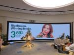 P3.9 1000*500mm Indoor LED Display Screen For Advertising CE ROHS FCC Certified
