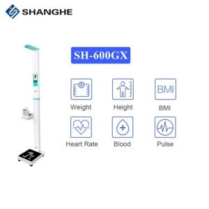 Quality RS232 Bluetooth Metal Cabinet 299mmHg Bmi Check Up Machine wholesale
