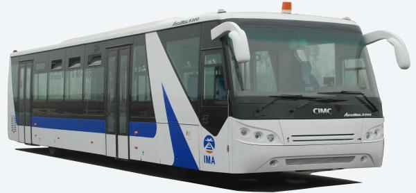 White / Red / Blue 14 Seater Airport Apron Bus Right / Left Hand Drive Bus With