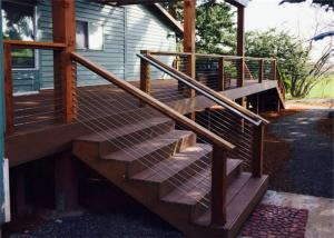Quality Customized Stainless Steel Wire Railing Systems , Stainless Steel Wire Balustrade wholesale