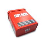 red food tin box with handle