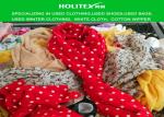 Female Second Hand Scarves / Used Scarves Silk Material For Southeast Asia