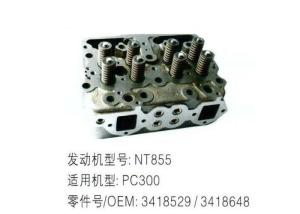 Quality NT855 Diesel Engine Cylinder Head 3418529 / 3418648 For Excavator PC300 wholesale