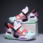 Boys' Basketball Shoes for Kids - Mesh Breathable Sneakers for Boys, Professiona