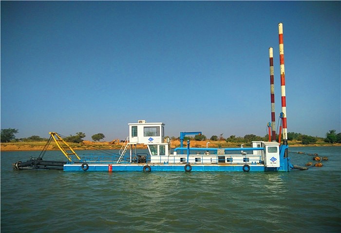 Cutter Suction Dredger for River Canal Desilting
