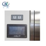 LCD Air Shower Cleanroom 350kg Air Shower Pass Box Steel Paint