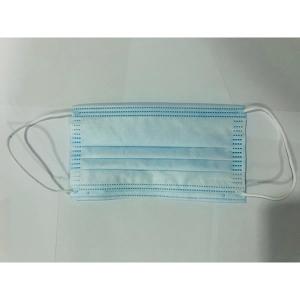 Quality Non Woven Disposable Mouth Mask Anti Bacteria With Adjustable Nose Piece wholesale