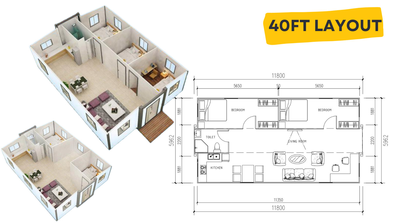 Earthquake Proof Expandable Container House