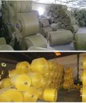 Gray Sub Bright Yellow Woven Roll 100% Virgin PP Tubular 1200D