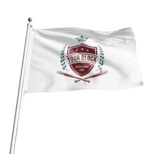Quality Single Sided Custom Sports Flag Banner Football Team Flag Banner 3 X 5 Ft wholesale