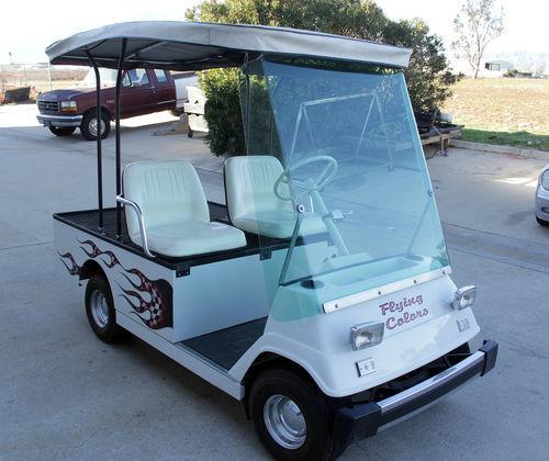 2 Seats Electric Golf Carts 150cc Easy Go Golf Cart Four Stroke Single Cylinder
