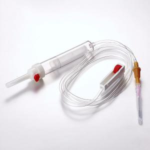 Quality Luer Lock Disposable PVC Infusion Blood Tubing Set For Hemodialysis wholesale