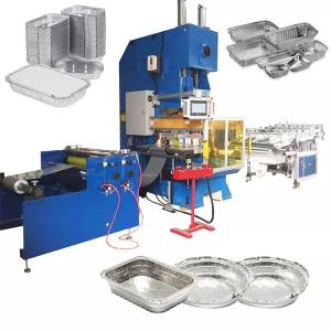 China automatic aluminum foil container product line on sale