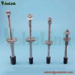 Spindle Insulator / Crossarm Pin / Steel Foot for Transmission Line Fittings