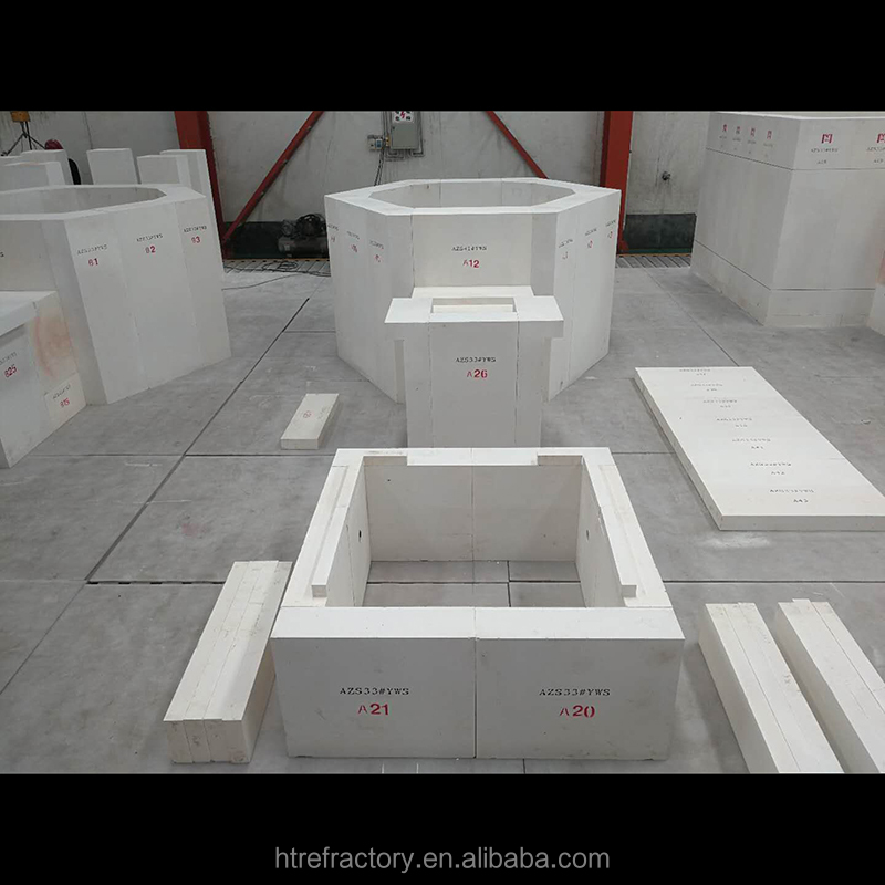 Alumina Slag Resistance Glass Kiln Brick for Floating Brick in Temperature Fusing Kilns