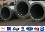 46M Grade 355 132kv Transmission Monopole Electric Tower