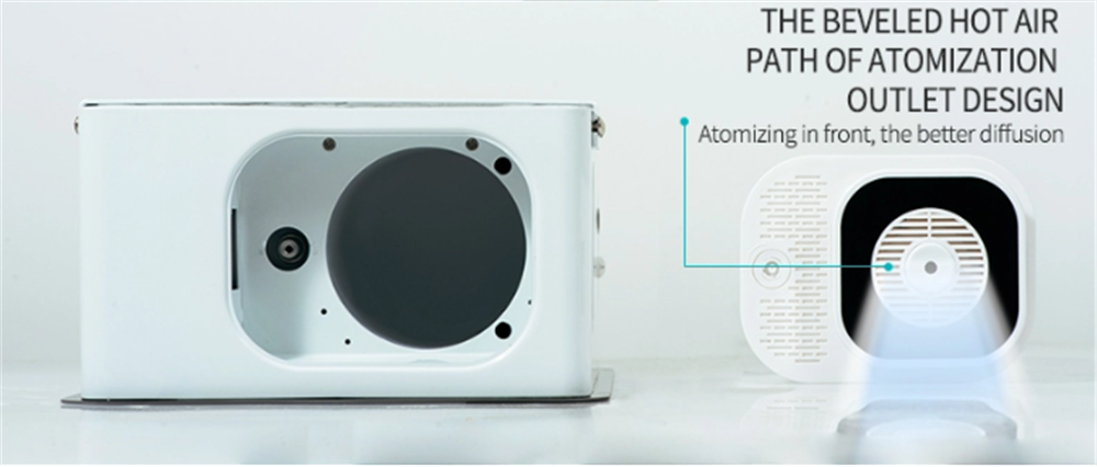 HOMEFISH HVAC Scent Diffuser 1200ML Wall Mounted Air Diffuser