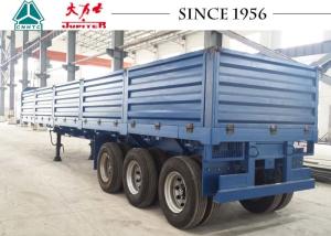 Quality 3 axle Drop Side Wall Flatbed Trailer wholesale