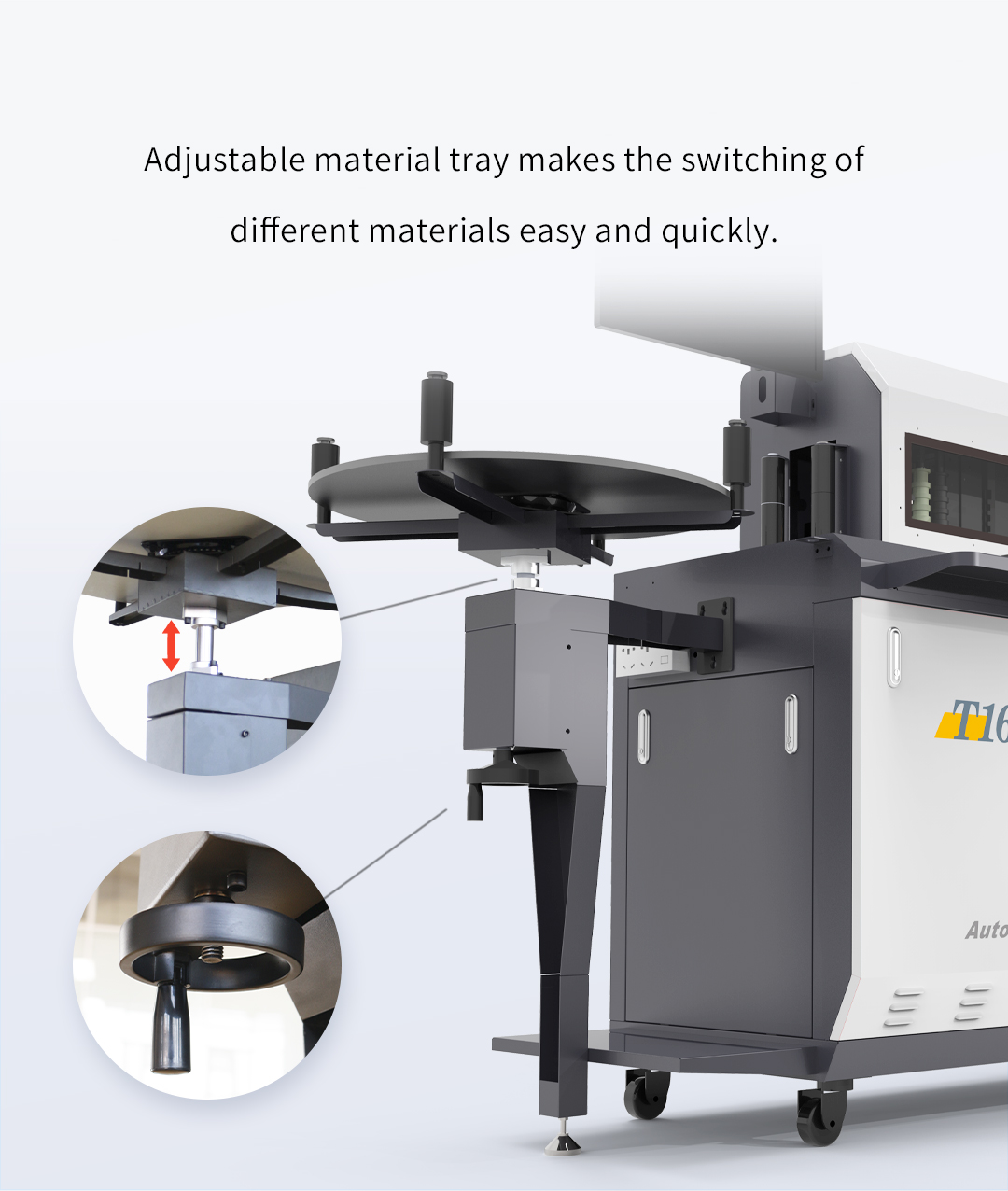 EJON T16 3D Illuminated Signs Machine for Aluminum Channel Letter Bending Automation