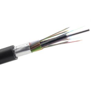 Quality Armored Single Mode Outdoor Fiber Optic Cable GYTA 2-288 Core G652D 250μm wholesale