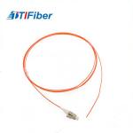 Orange Color Jacketed Single Mode Pigtail 0.9mm OFNP PVC LSZH OFNR OFNP Cable