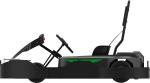 Commercial 40km/h Mini Racing Go Kart Fast 1000W Electric For Teens Kids