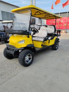 Quality Electric 6 Seater Golf Cart With 72V Battery 30-40 Km/h Speed 70-90 Km Range And 6-8h Charging wholesale