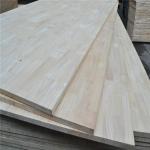Customized 1220x2440mm Carbonized Solid Wood Panel Rubber Finger Joint Hardwood