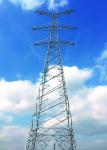 Rust Protection Lattice Transmission Tower , 500 KV Transmission Tower