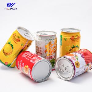 Quality Empty Round Fruit Jam Tin Can Packaging Tinplate Cans For Food Packaging wholesale
